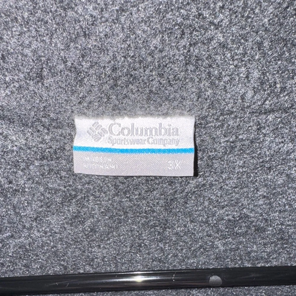 Columbia - NWT Charcoal Gray Fleece Jacket Size 3X - Picture 7 of 17